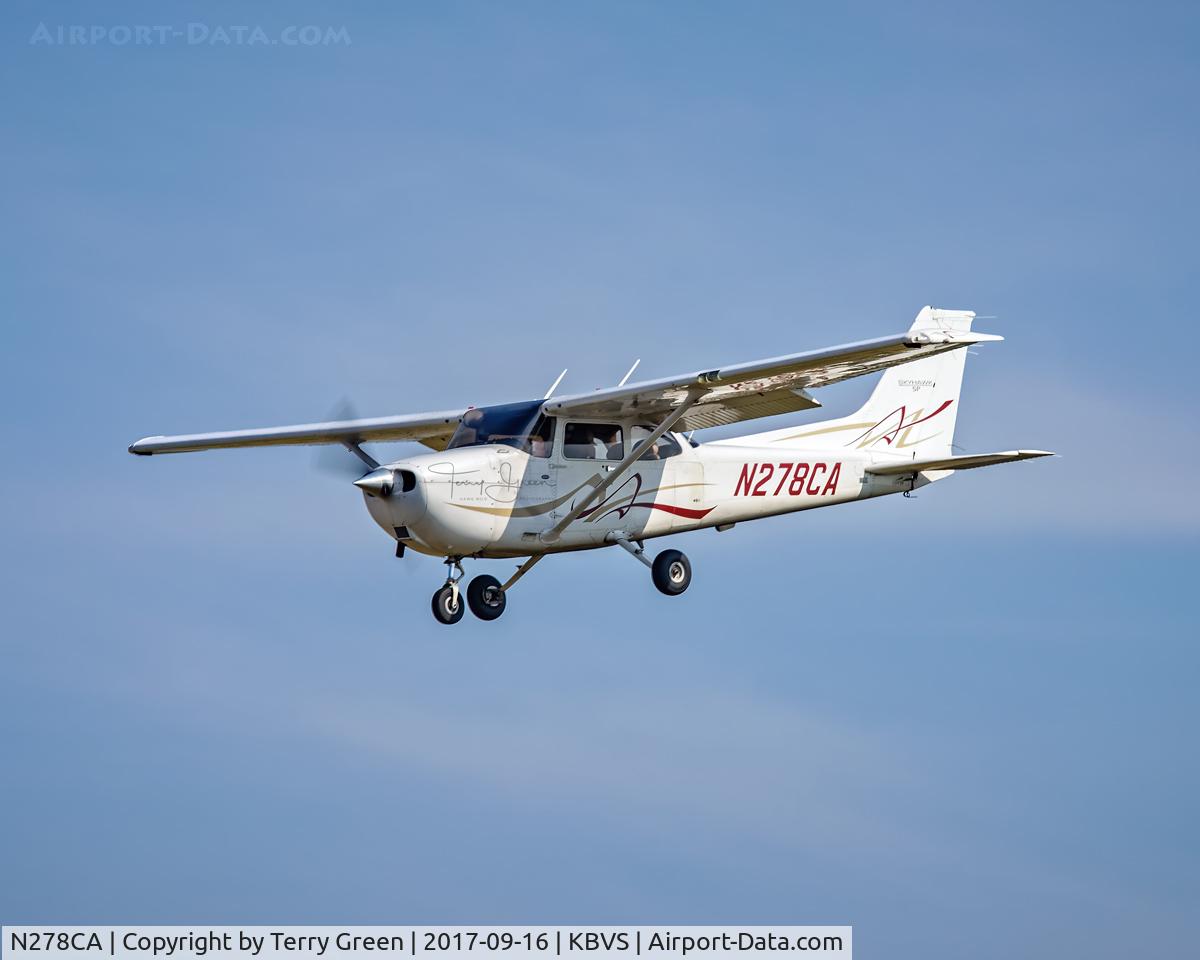 N278CA, 2008 Cessna 172S C/N 172S10801, KBVS