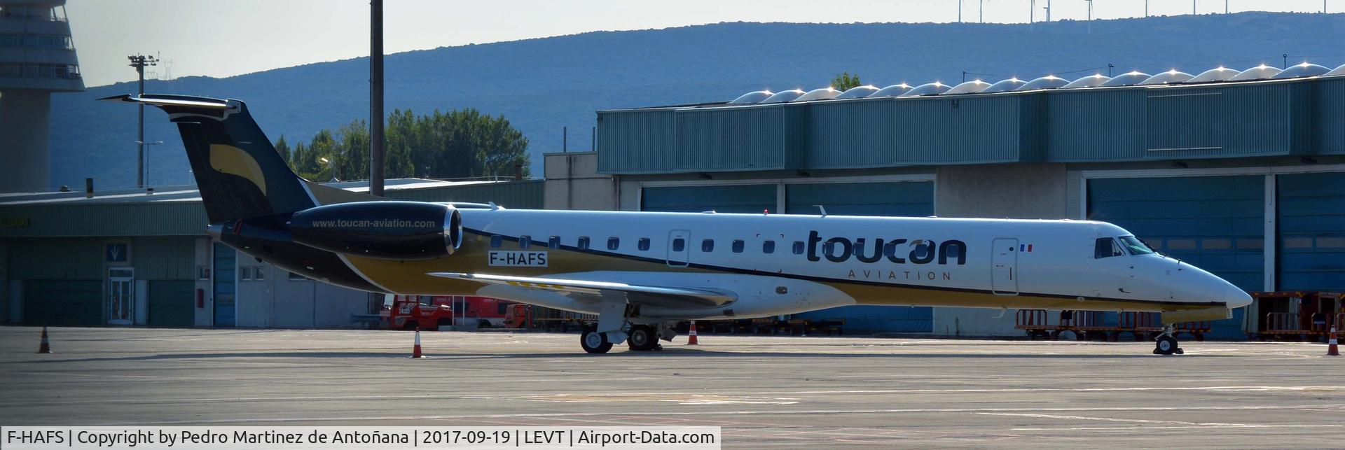 F-HAFS, 1999 Embraer EMB-145EU (ERJ-145EU) C/N 145177, Foronda - Vitoria-Gasteiz - España