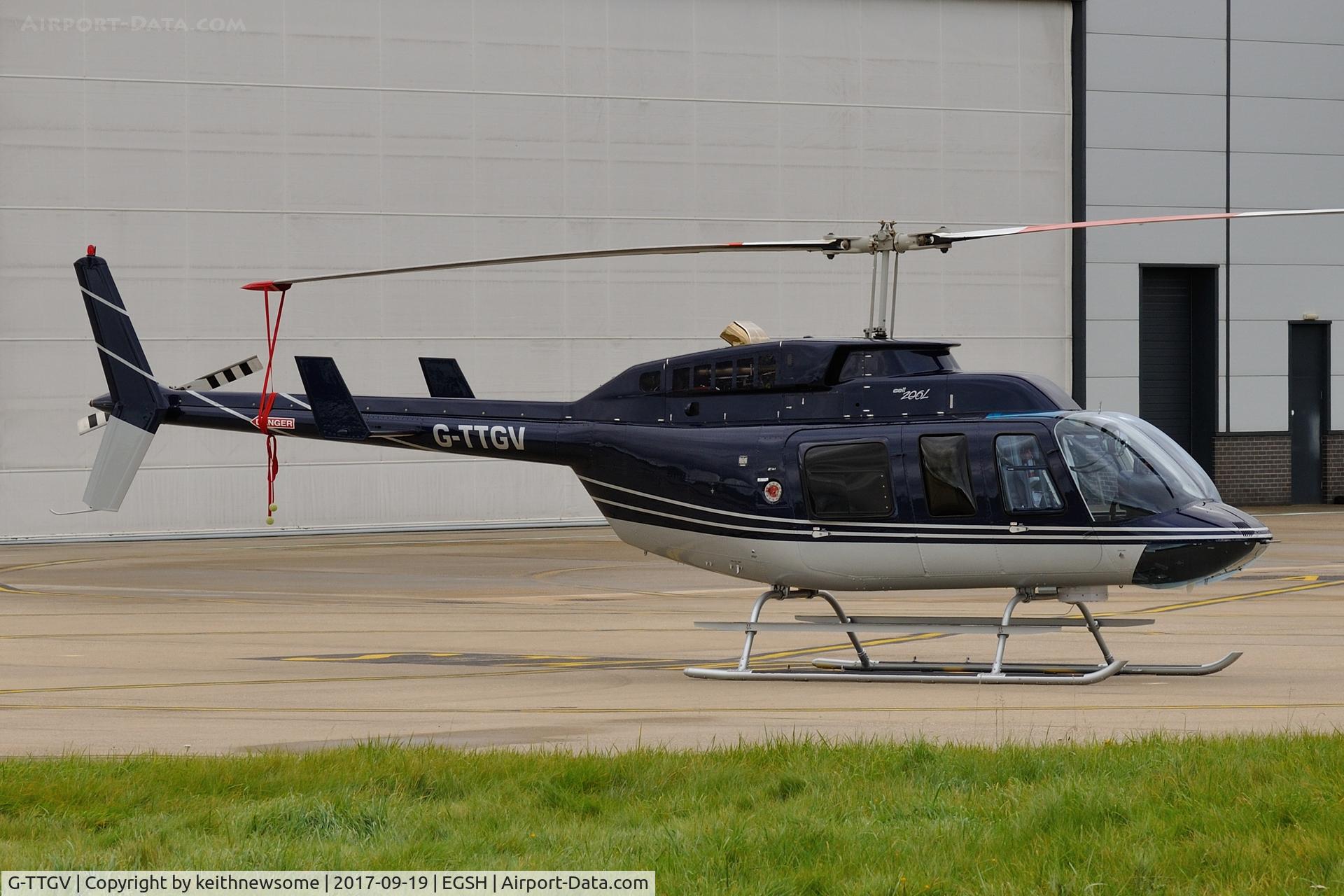 G-TTGV, 2008 Bell 206L-4 LongRanger IV LongRanger C/N 52381, Welcome Visitor.