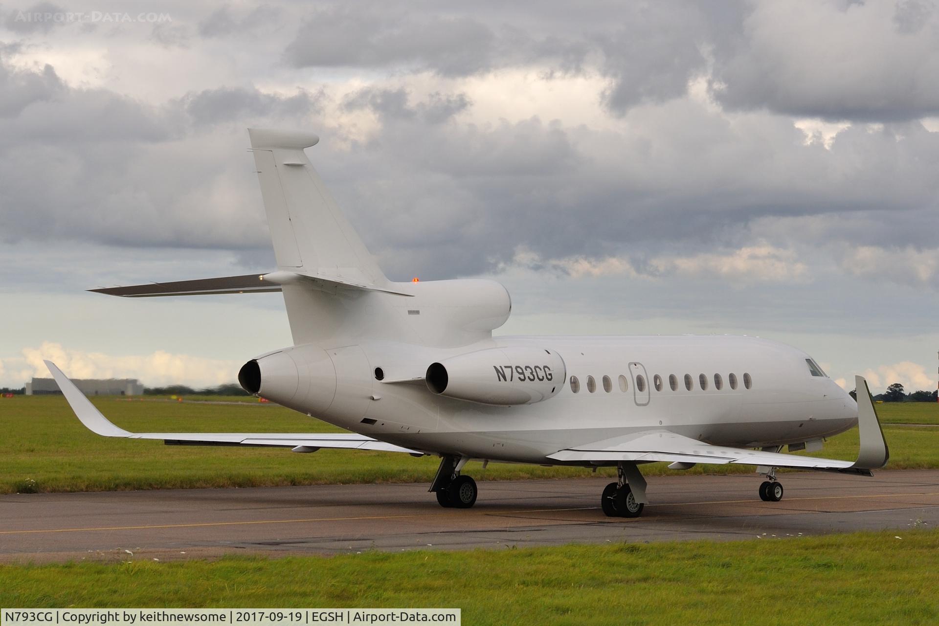 N793CG, 2004 Dassault Falcon 900EX C/N 121, Welcome Visitor.