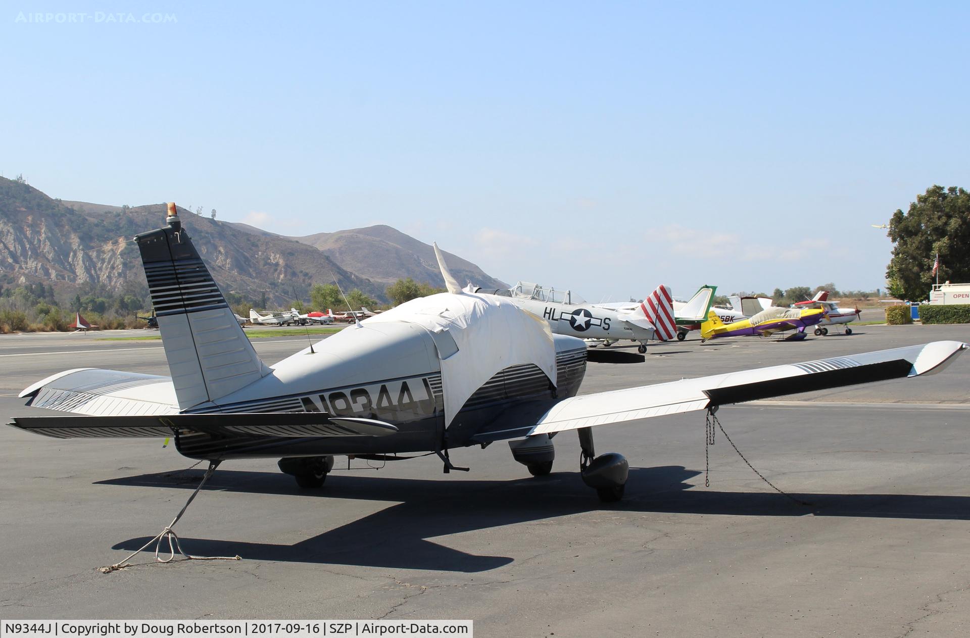 N9344J, 1966 Piper PA-28-180 Cherokee C/N 28-3442, 1966 Piper PA-28-180 CHEROKEE, Lycoming O&VO-360 180 Hp