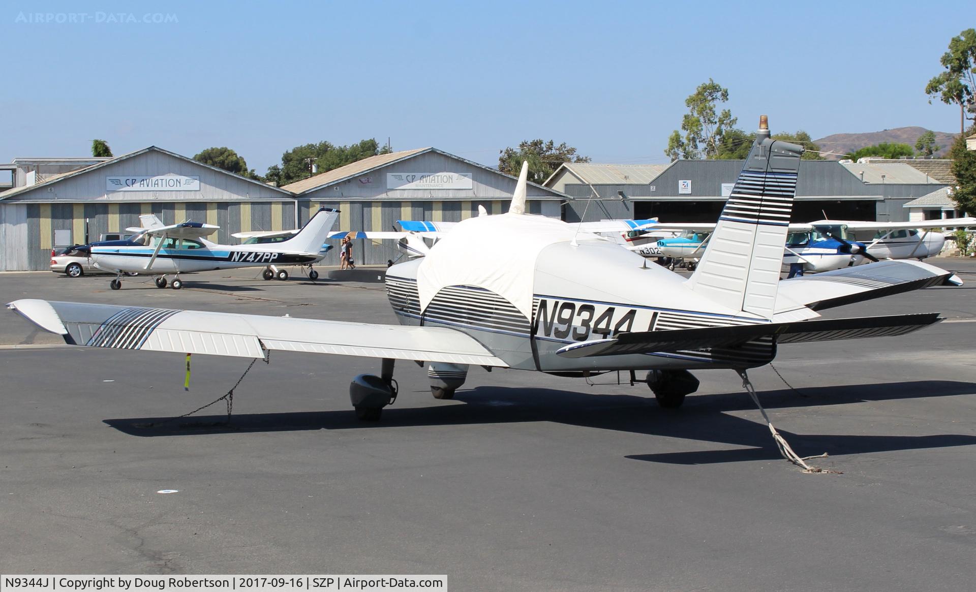 N9344J, 1966 Piper PA-28-180 Cherokee C/N 28-3442, 1966 Piper PA-28-180 CHEROKEE, Lycoming O&VO-360 180 Hp