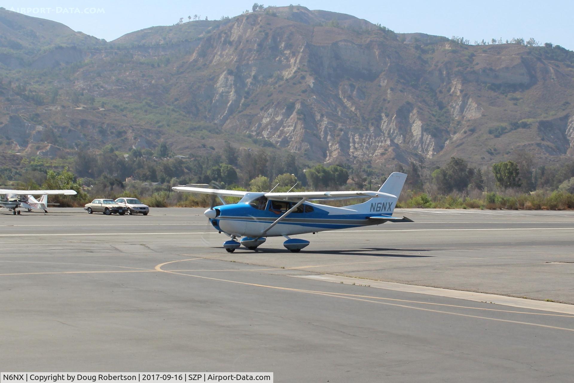 N6NX, 1961 Cessna 182D Skylane C/N 18253173, 1961 Cessna 182D SKYLANE, Continental O-470-S 230 Hp, taxi to Rwy 22