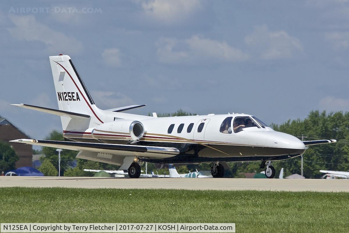 N125EA, 1979 Cessna 501 Citation I/SP C/N 501-0125, At 2017 EAA AirVenture at Oshkosh