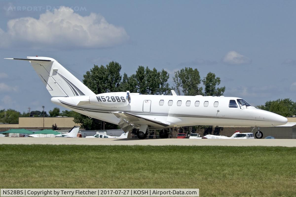 N528BS, 2008 Cessna 525B CitationJet CJ3 C/N 525B-0243, At 2017 EAA AirVenture at Oshkosh