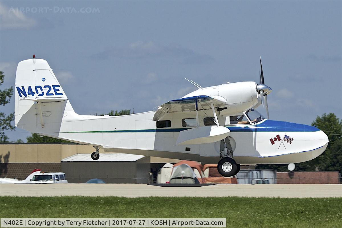 N402E, 1946 Grumman G-44A Widgeon C/N 1444, At 2017 EAA AirVenture at Oshkosh