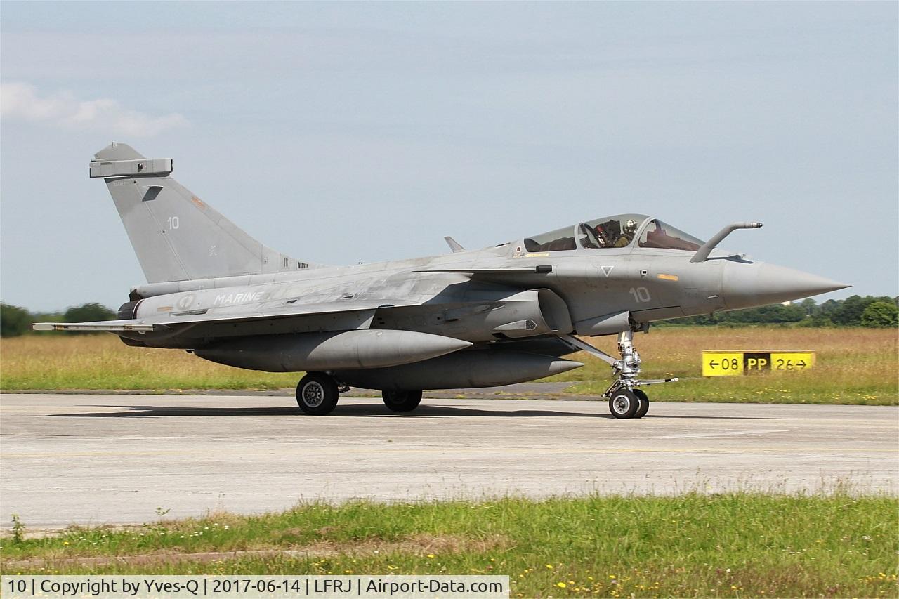 10, 2002 Dassault Rafale M C/N 10, Dassault Rafale M, Taxiing to flight line, Landivisiau Naval Air Base (LFRJ) Tiger Meet 2017
