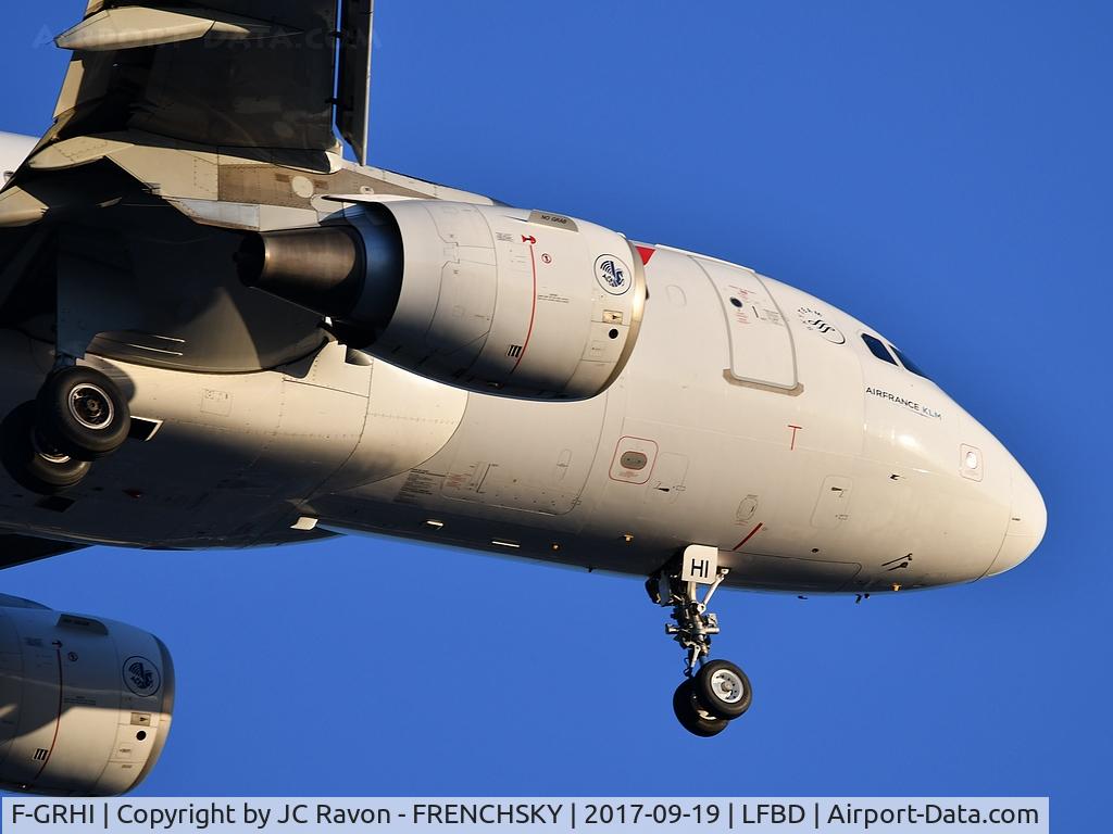 F-GRHI, 2000 Airbus A319-111 C/N 1169, AF7626 from Paris CDG landing runway 23