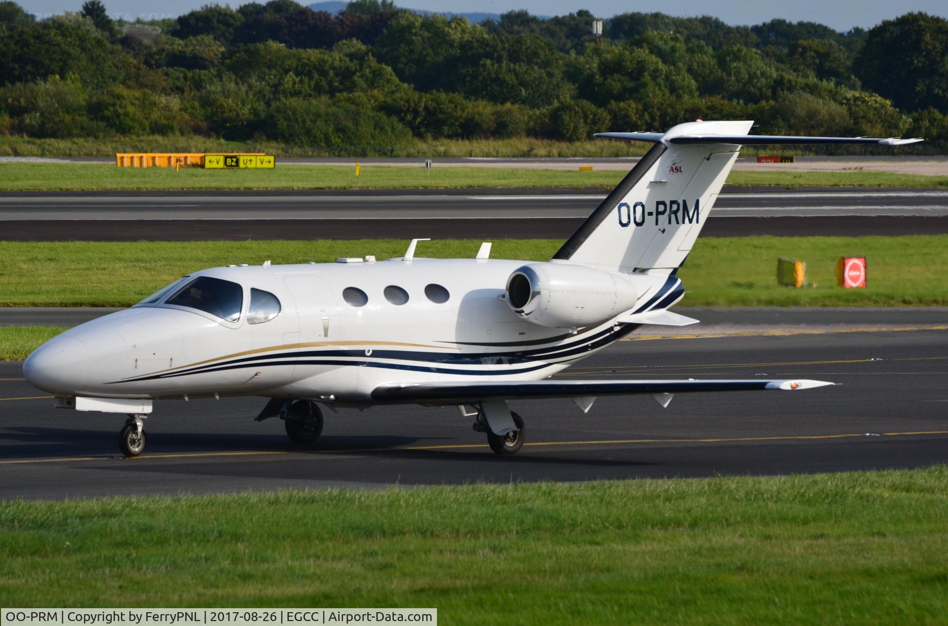 OO-PRM, 2008 Cessna 510 Citation Mustang Citation Mustang C/N 510-0125, Ce510 Mustang arriving in MAN