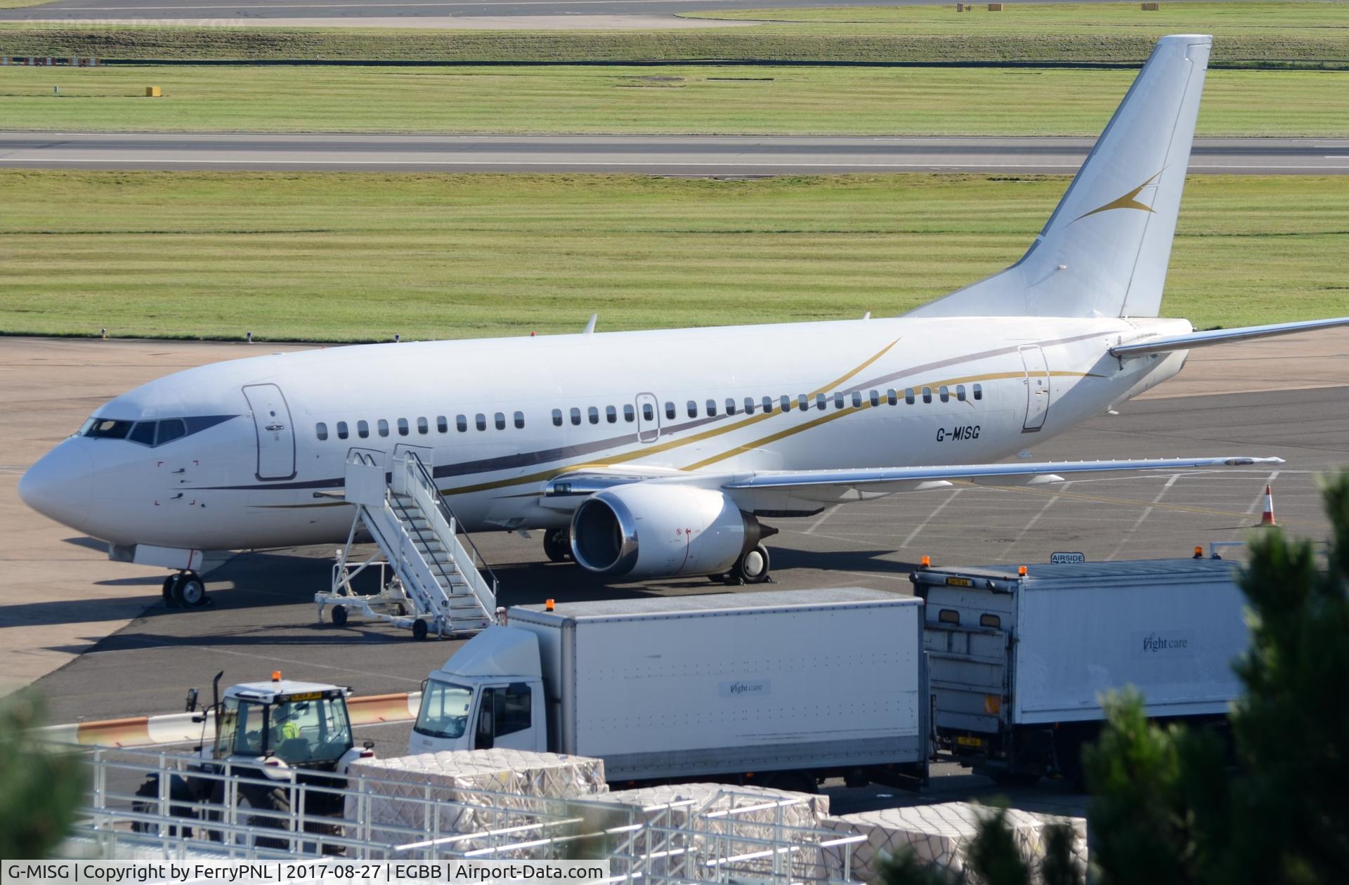 G-MISG, 1995 Boeing 737-3L9 C/N 27833, Cello Aviation B733 awaiting its next mission.