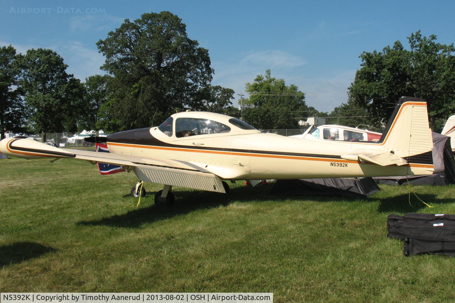 N5392K, 1951 Ryan Navion B C/N NAV-4-2292B, 1951 Ryan NAVION B, c/n: NAV-4-2292B