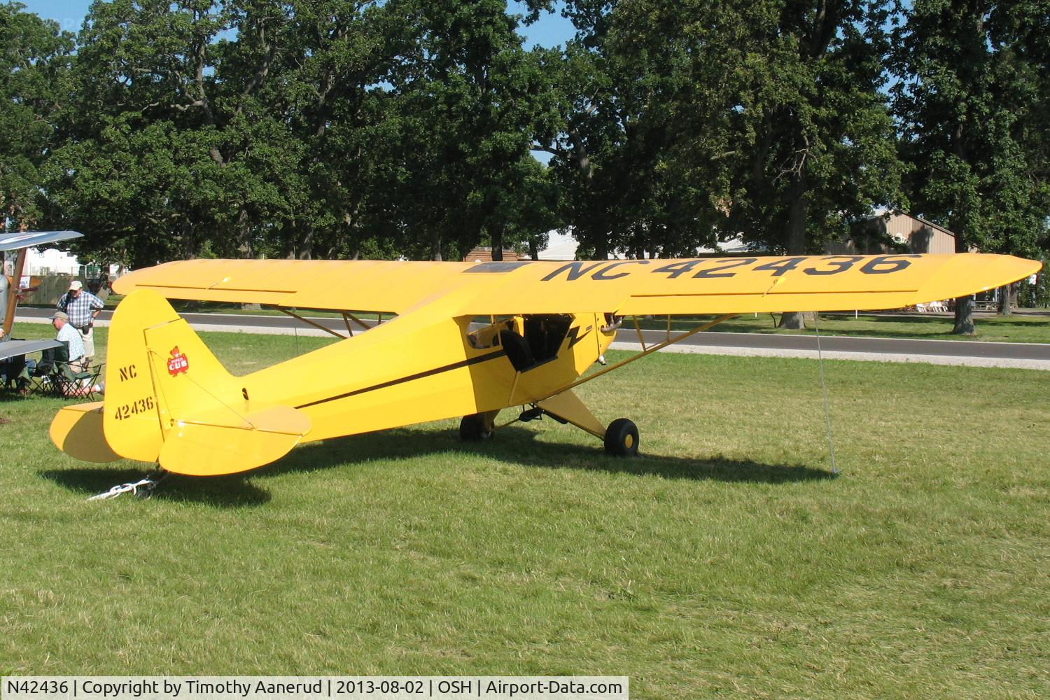 N42436, 1945 Piper J3C-65 Cub Cub C/N 14700, 1945 Piper J3C-65, c/n: 14700