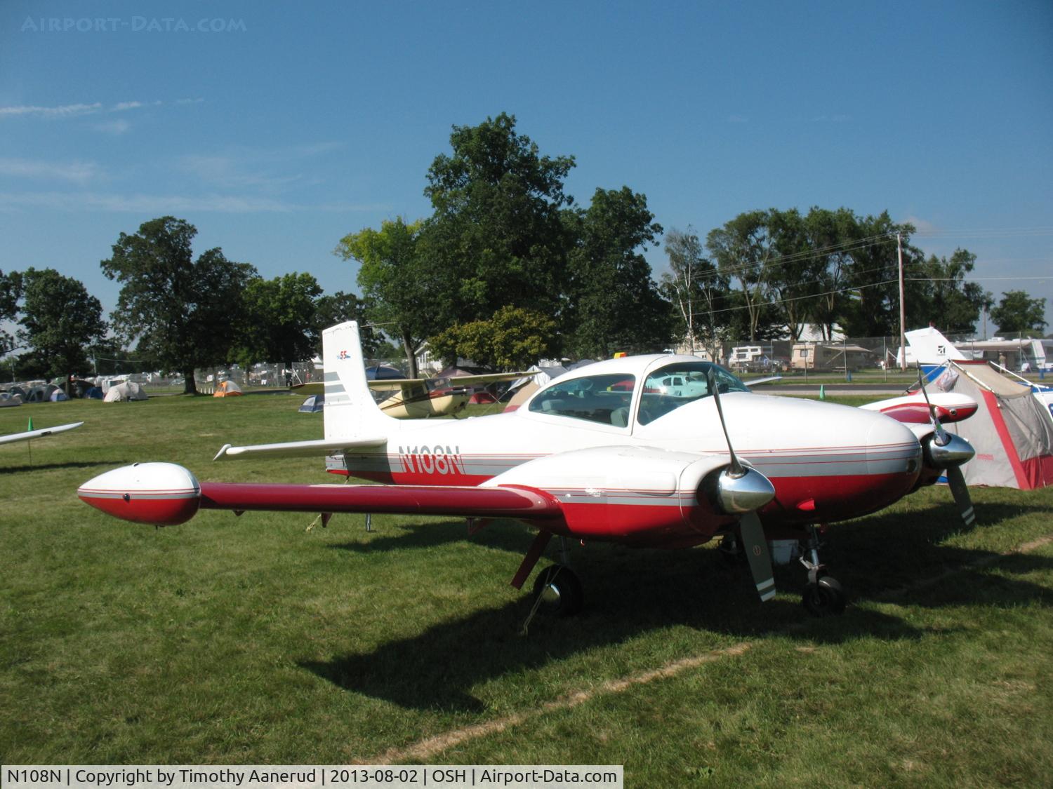 N108N, 1946 Temco D-16A Twin Navion C/N TTN-39 (NAV-4-418), 1946 Temco D-16A, c/n: TTN-39 (NAV-4-418)