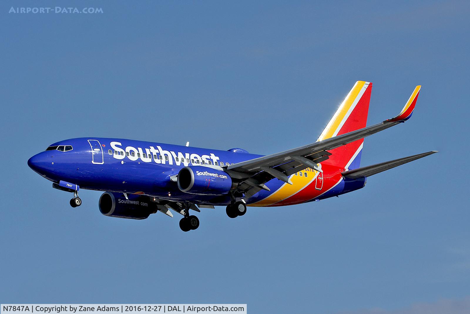 N7847A, 2005 Boeing 737-752 C/N 34927, Dallas Love Field