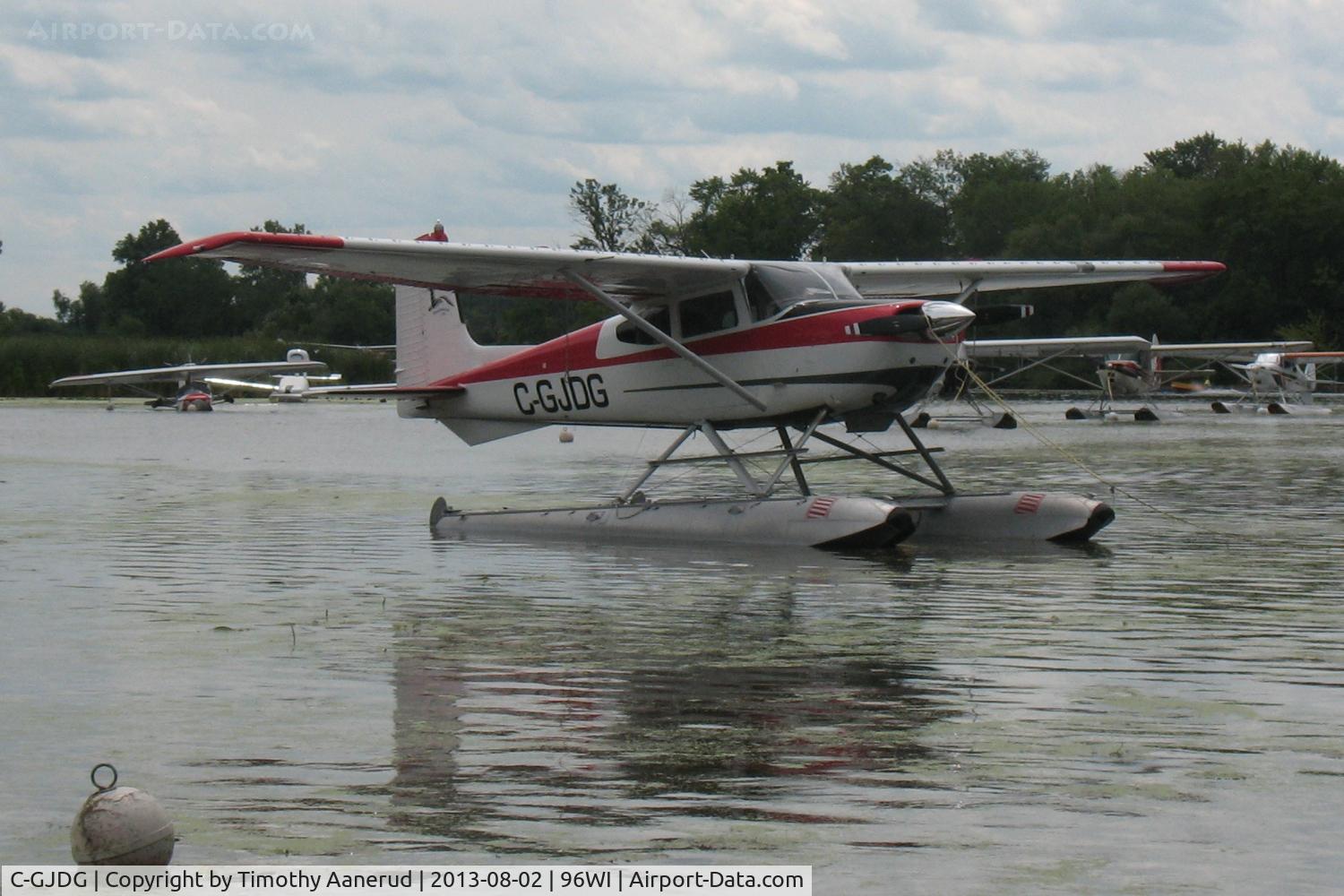C-GJDG, 2008 Cessna 175 Skylark C/N 001, 2008 SHEARWATER SHEARWATER 178, c/n: 001, a Cessna 175 with an O-470 on EDO-2870 Floats