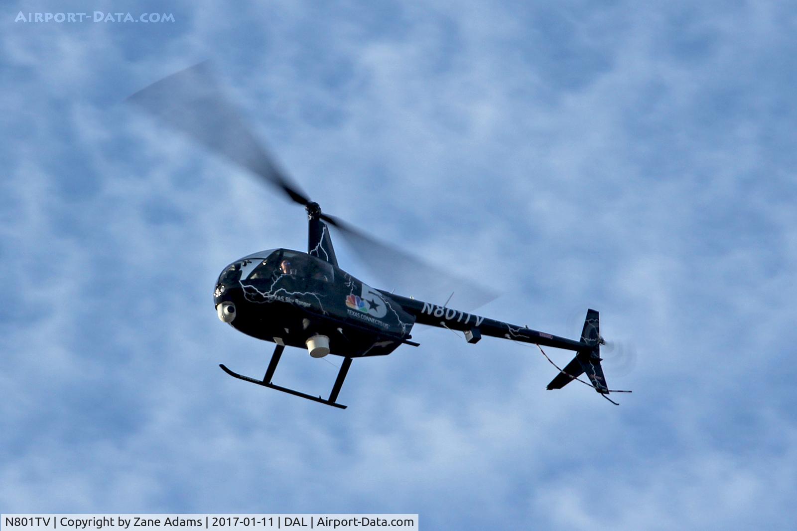 N801TV, Robinson R44 II C/N 13088, At Dallas Love Field