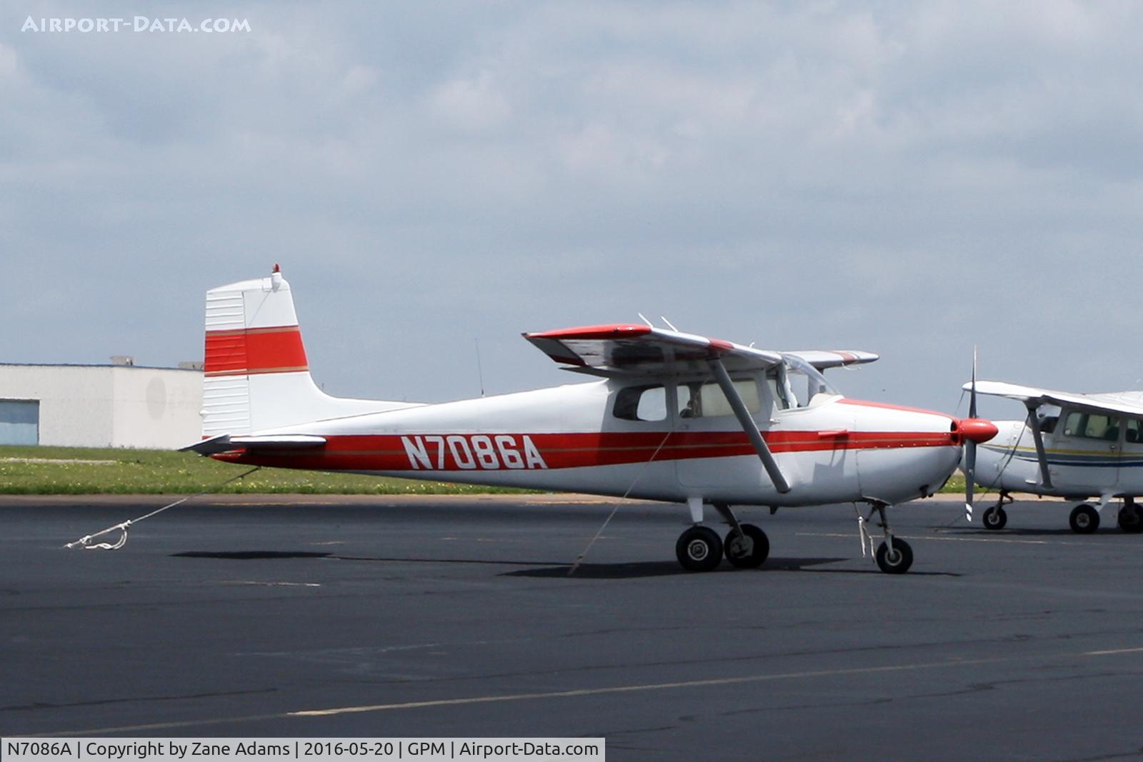 N7086A, 1956 Cessna 172 C/N 29186, At Grand Prairie Municipal