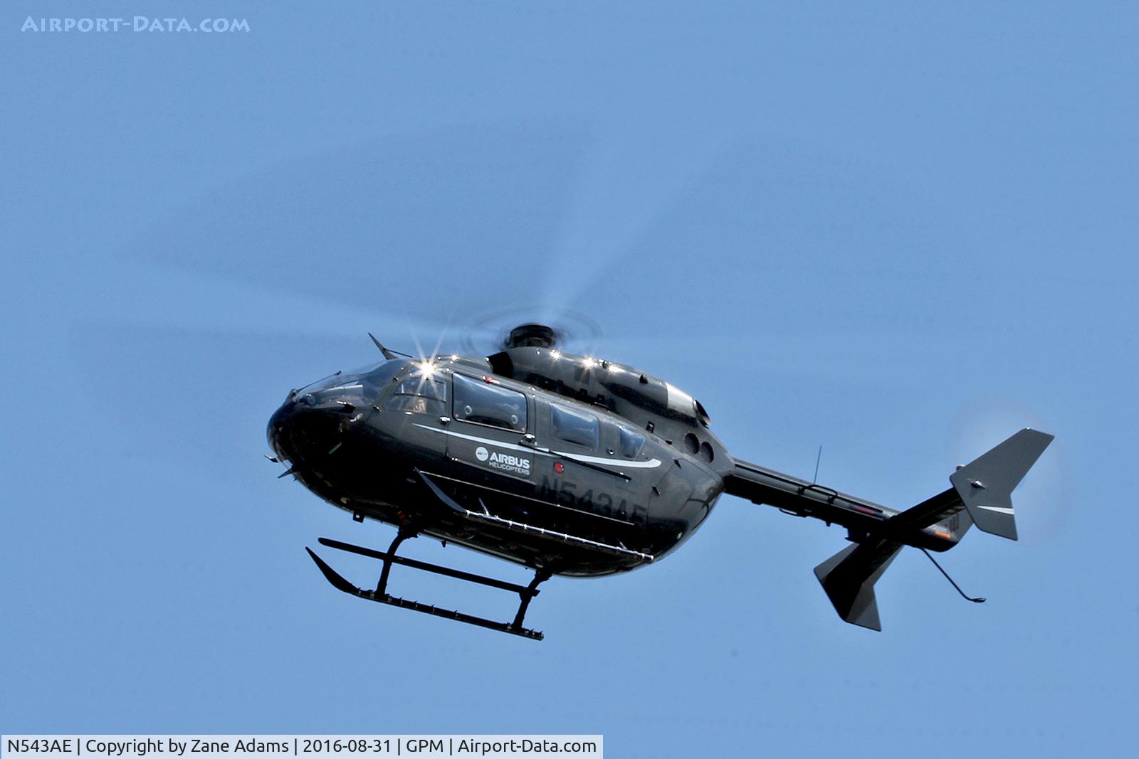 N543AE, Eurocopter-Kawasaki EC-145 (BK-117C-2) C/N 9204, At Grand Prairie Municipal