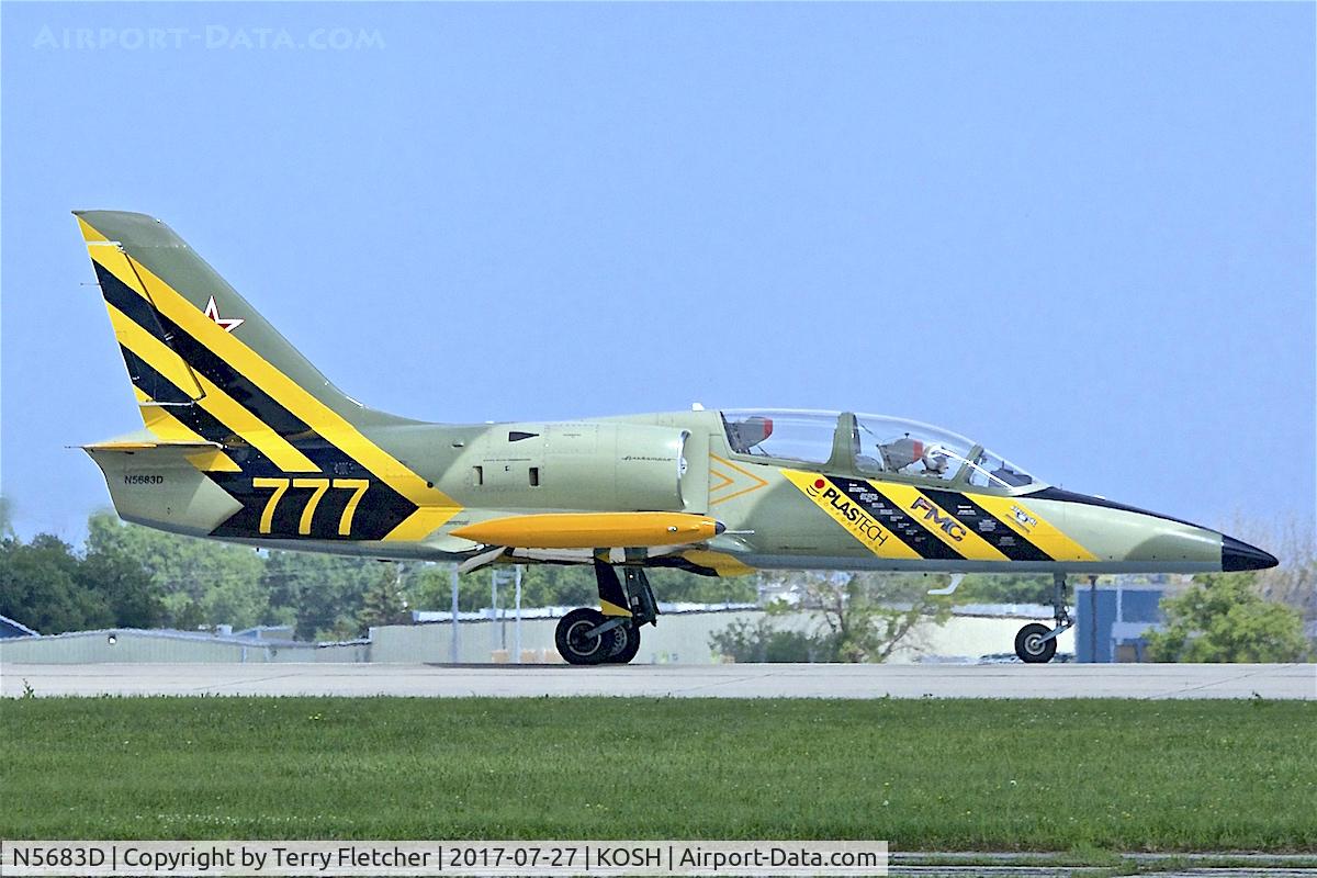 N5683D, 1979 Aero L-39C Albatros C/N 931529, At 2017 EAA AirVenture at Oshkosh