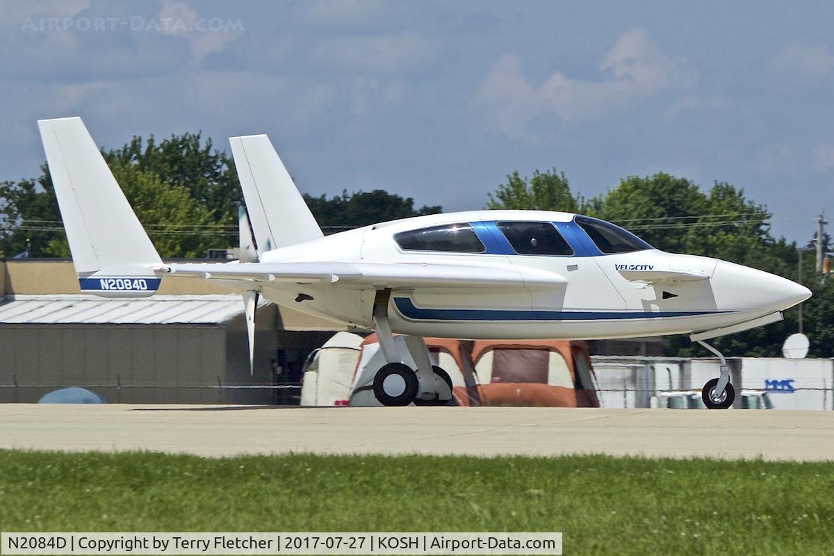 N2084D, 2004 Velocity Velocity SRG C/N SRG061, At 2017 EAA AirVenture at Oshkosh
