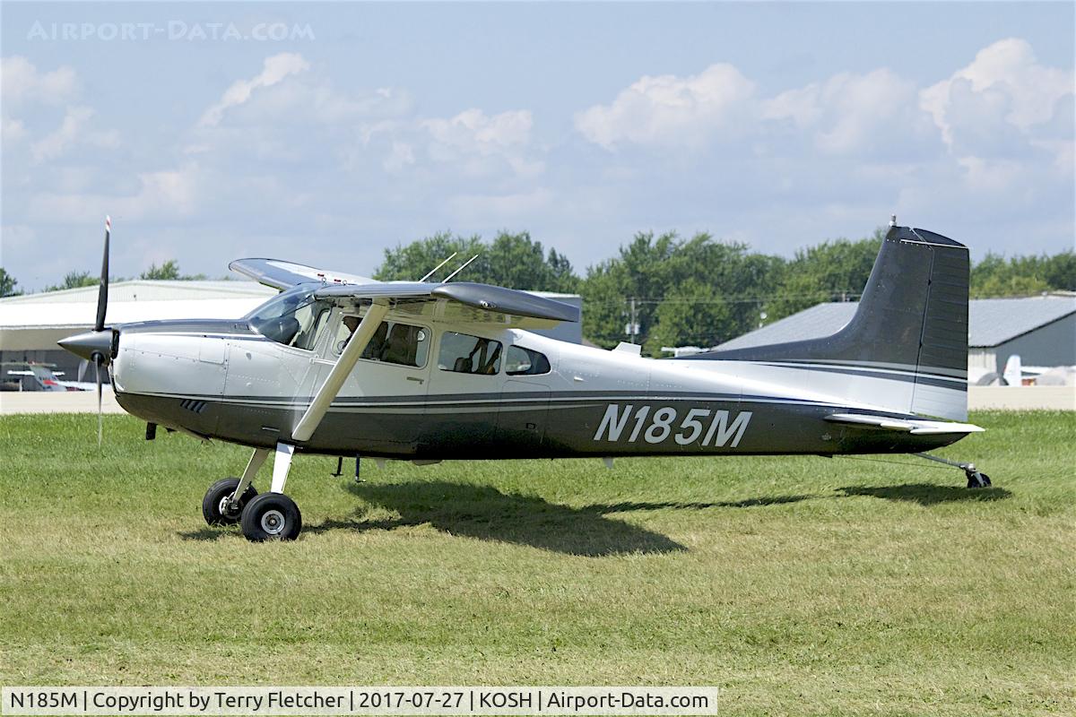 N185M, 1981 Cessna A185F Skywagon 185 C/N 18504264, At 2017 EAA AirVenture at Oshkosh