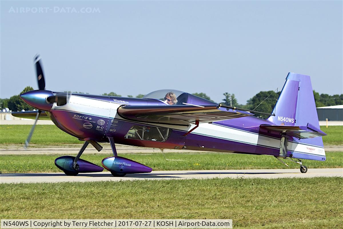 N540WS, 2002 Zivko Edge 540 C/N 0032, At 2017 EAA AirVenture at Oshkosh