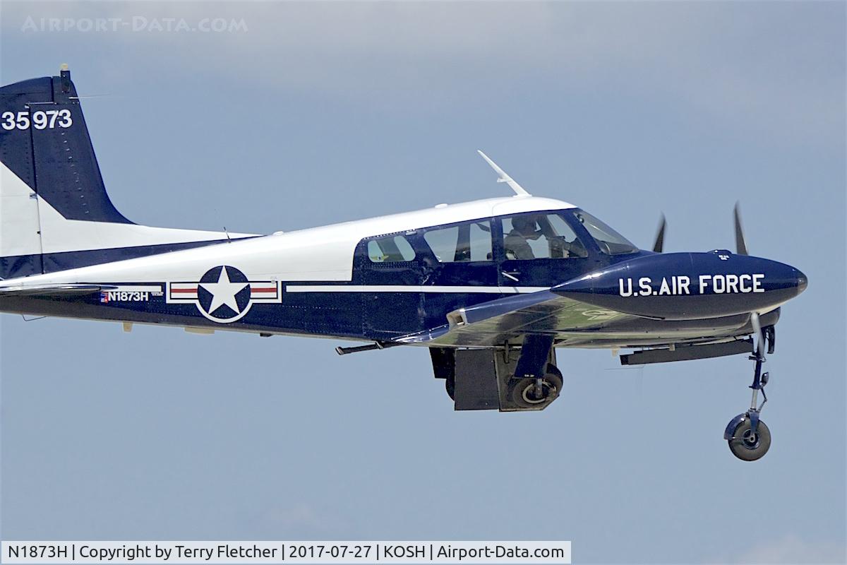N1873H, 1952 Cessna 310C C/N 35973, At 2017 EAA AirVenture at Oshkosh