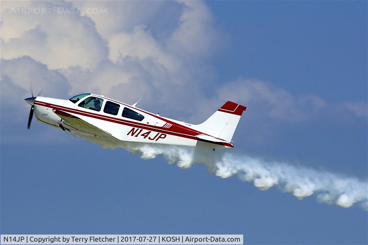 N14JP, 1986 Beech F33C Bonanza C/N CJ-177, At 2017 EAA AirVenture at Oshkosh