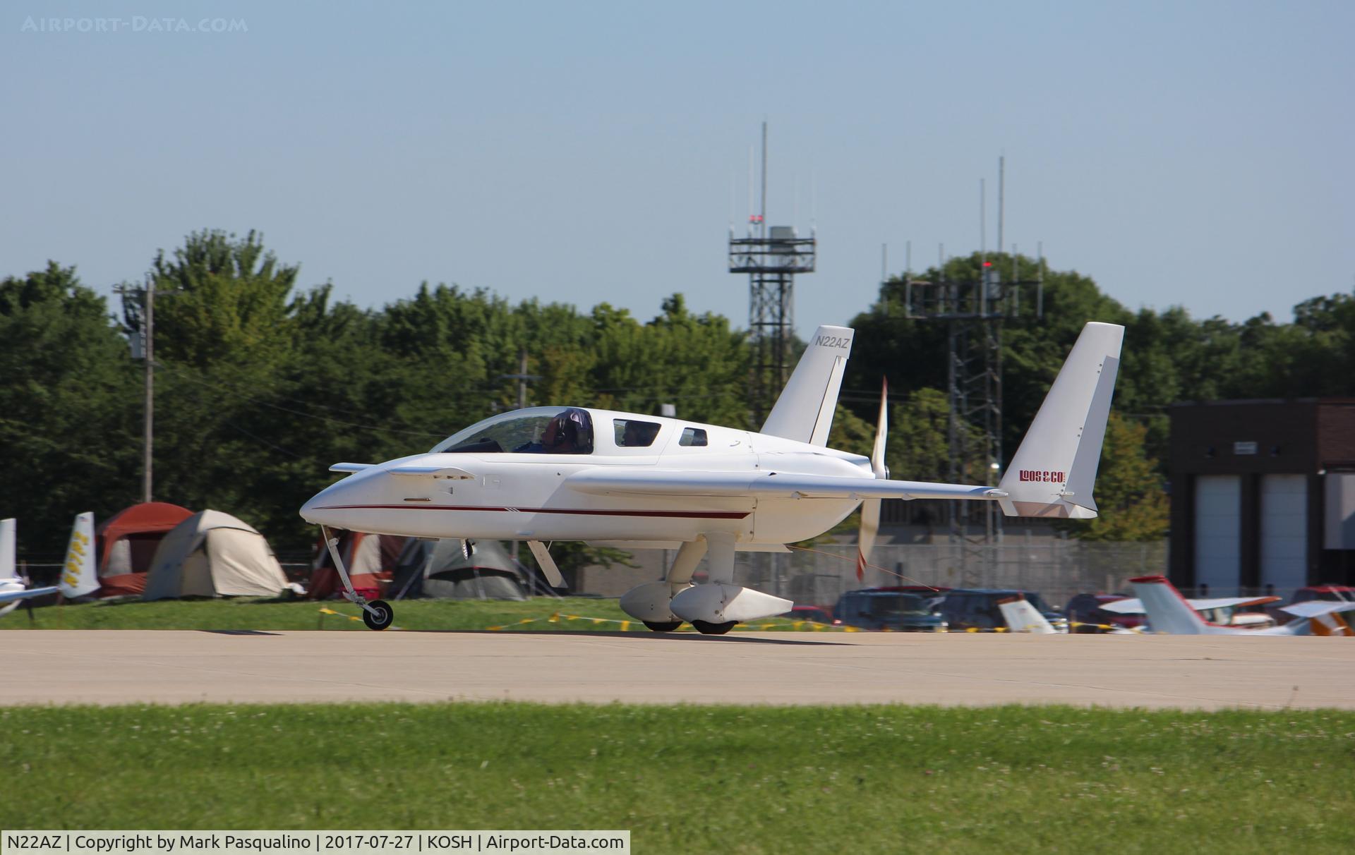 N22AZ, 1993 Co-Z Cozy C/N 442, COo-Z Cozy