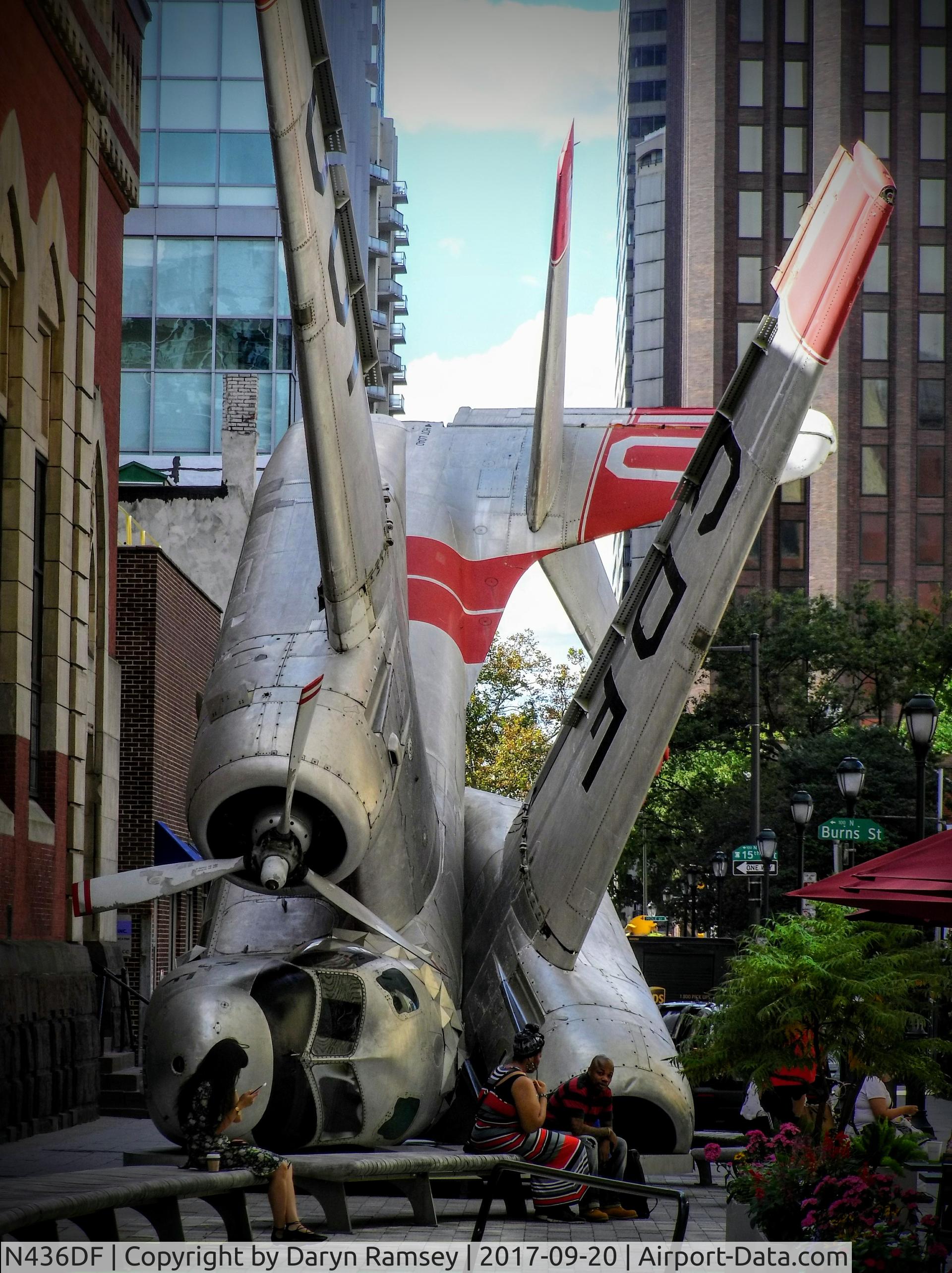 N436DF, Grumman S-2A C/N U136533, Taken 9/20/2017