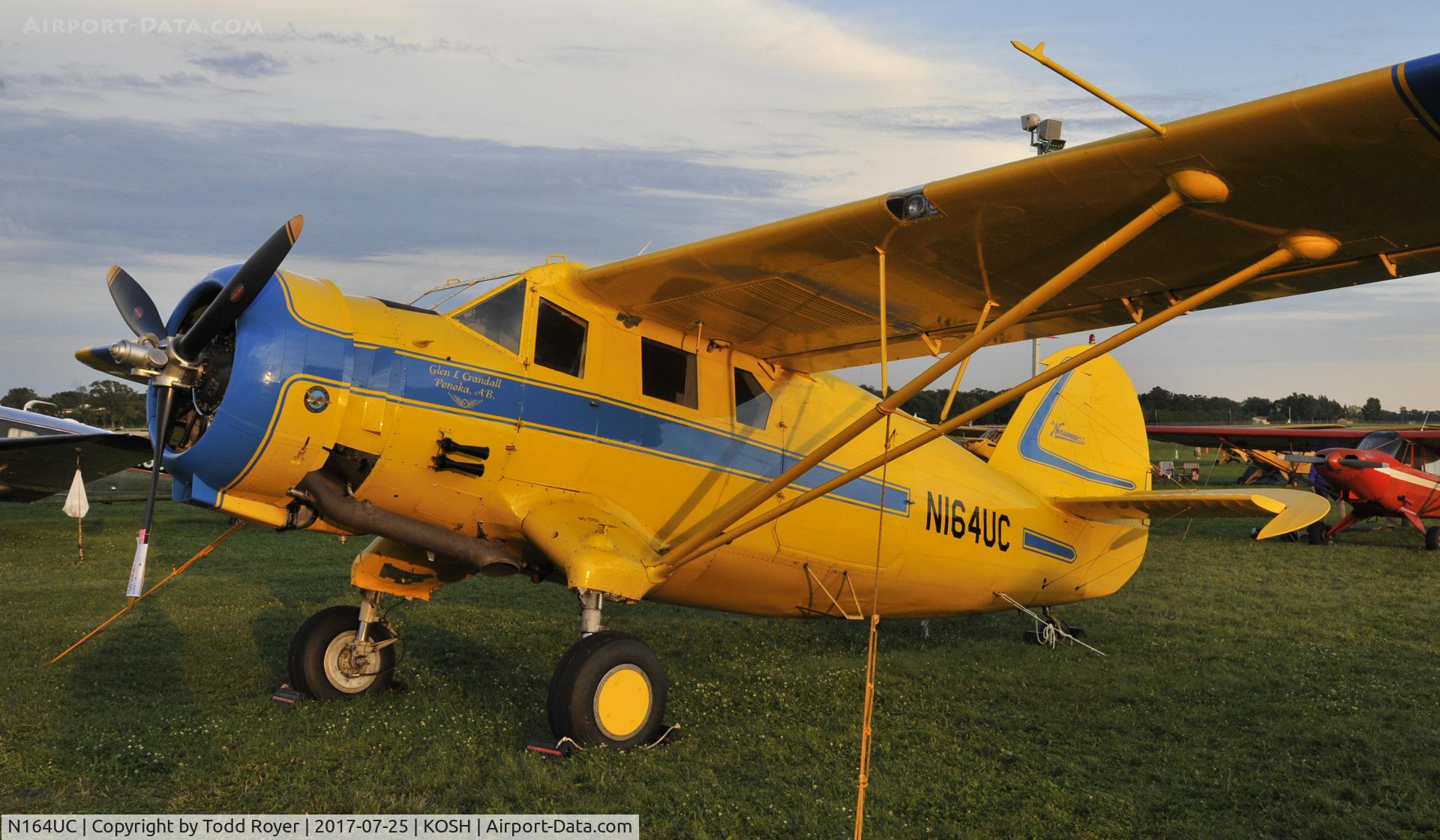 N164UC, 1942 Noorduyn UC-64A Norseman C/N 224, Airventure 2017