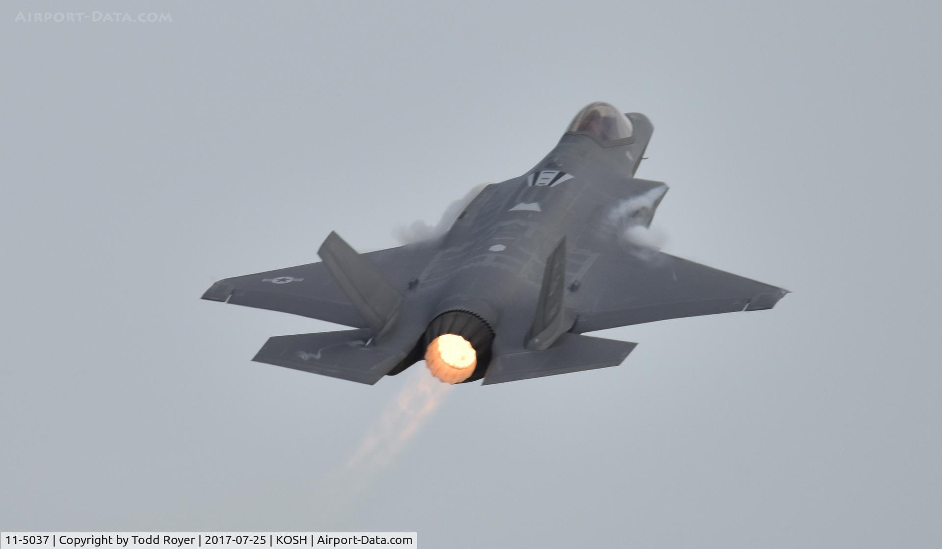 11-5037, 2011 Lockheed Martin F-35A Lightning II C/N AF-48, Airventure 2017