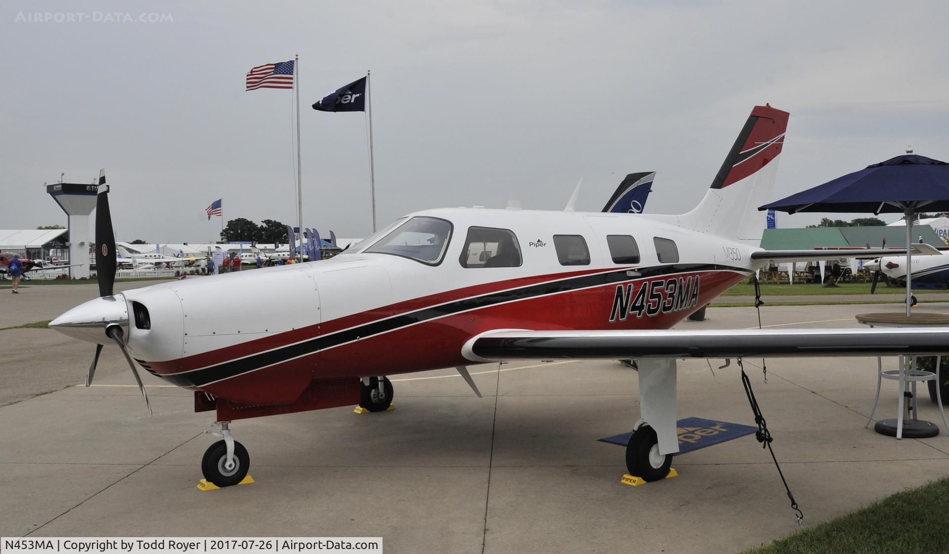 N453MA, 2016 Piper PA-46-350P Malibu Mirage Malibu Mirage C/N 4636687, Airventure 2017