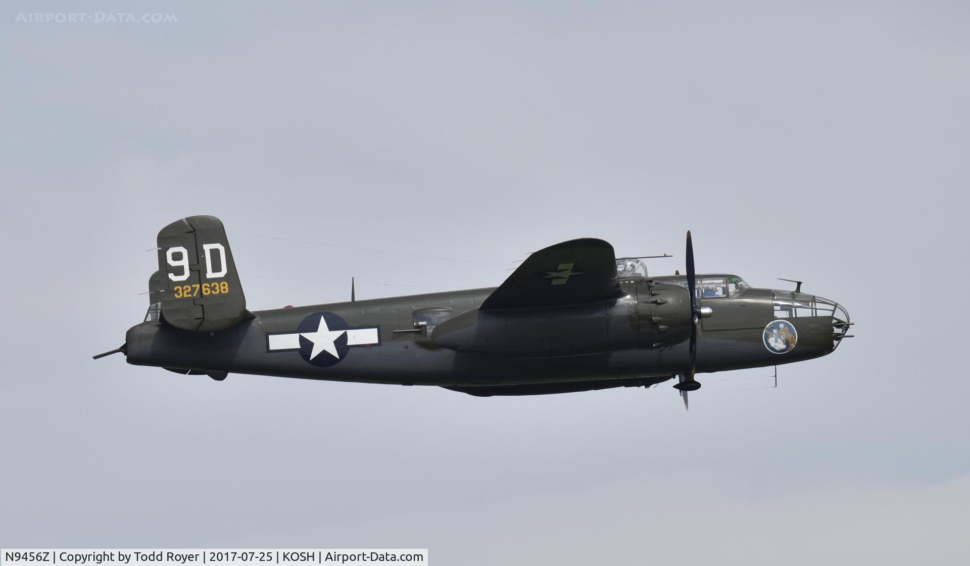 N9456Z, 1943 North American TB-25N Mitchell C/N 108-33214, Airventure 2017