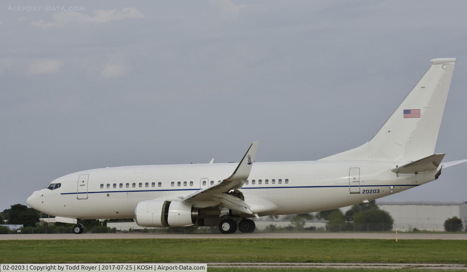 02-0203, 2002 Boeing C-40C Clipper (737-7BC BBJ) C/N 33434, Airventure 2017