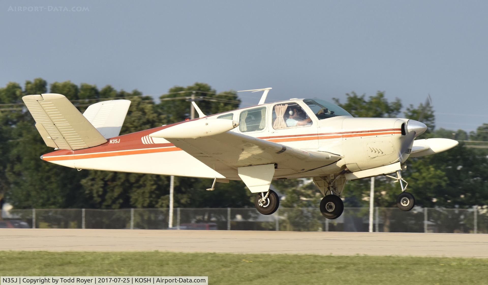 N35J, 1958 Beech J35 Bonanza C/N D-5699, Airventure 2017