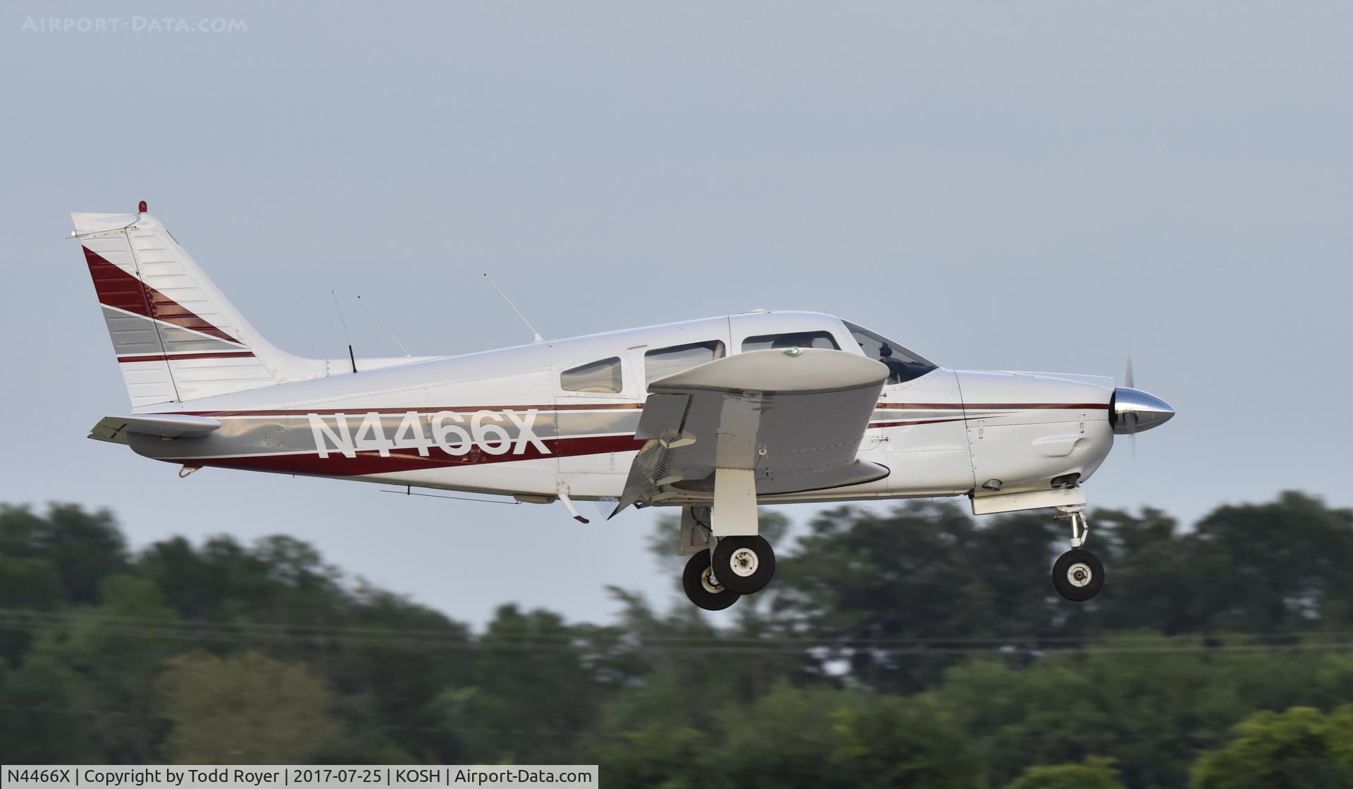 N4466X, 1975 Piper PA-28R-200 Cherokee Arrow C/N 28R-7635052, Airventure 2017