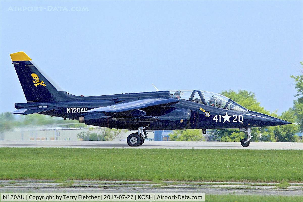 N120AU, 1981 Dassault-Dornier Alpha Jet A C/N 0120, At 2017 EAA AirVenture at Oshkosh