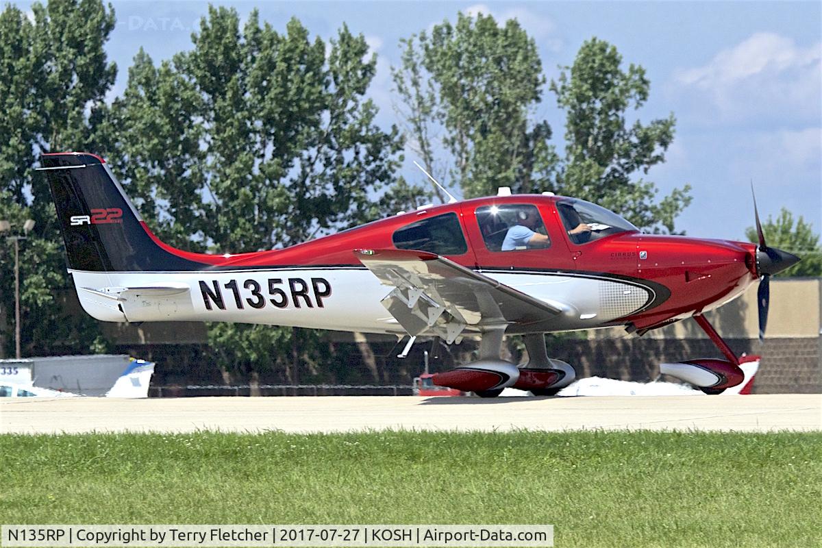 N135RP, Cirrus SR22 C/N 3586, At 2017 EAA AirVenture at Oshkosh