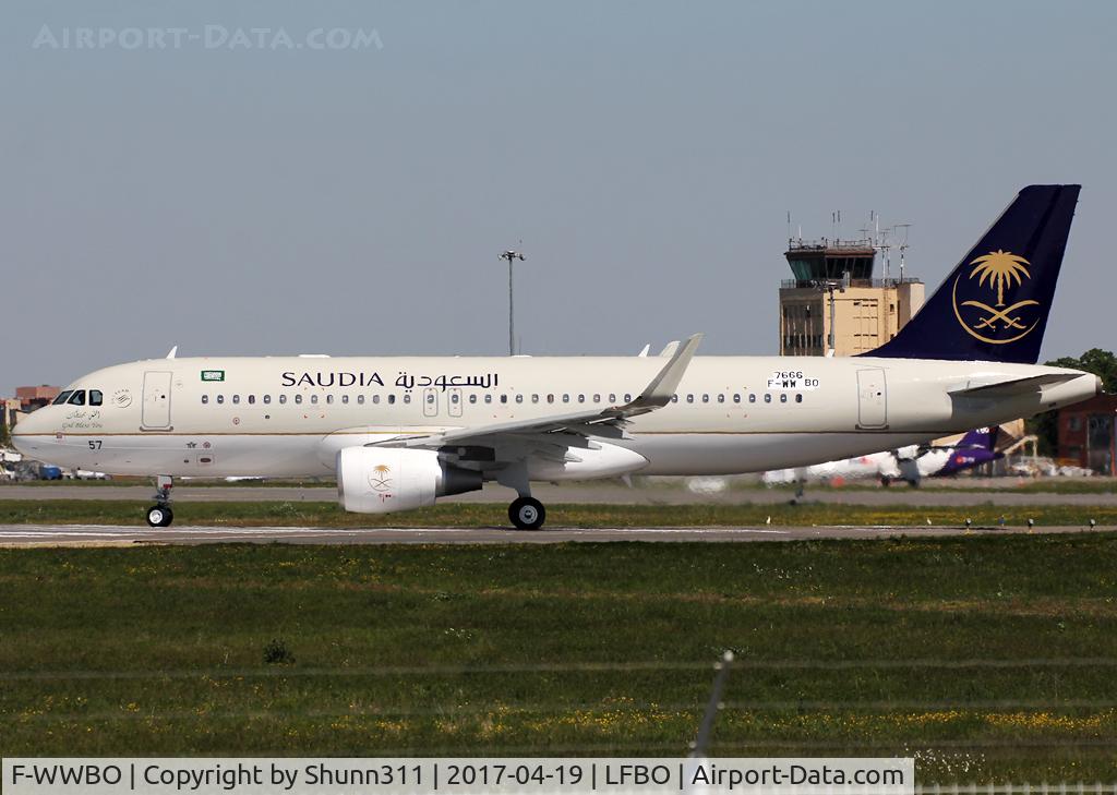F-WWBO, 2017 Airbus A320-214 C/N 7666, C/n 7666 - To be HZ-AS57