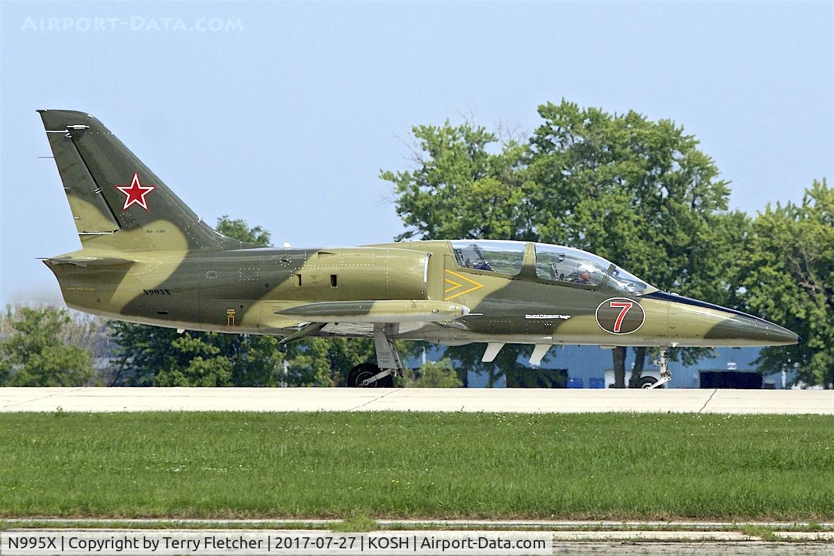 N995X, 1983 Aero L-39C Albatros C/N 332507, At 2017 EAA AirVenture at Oshkosh