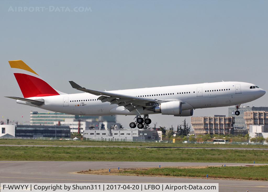 F-WWYY, 2017 Airbus A330-202 C/N 1784, C/n 1784 - To be EC-MOY and transferred to LEVEL