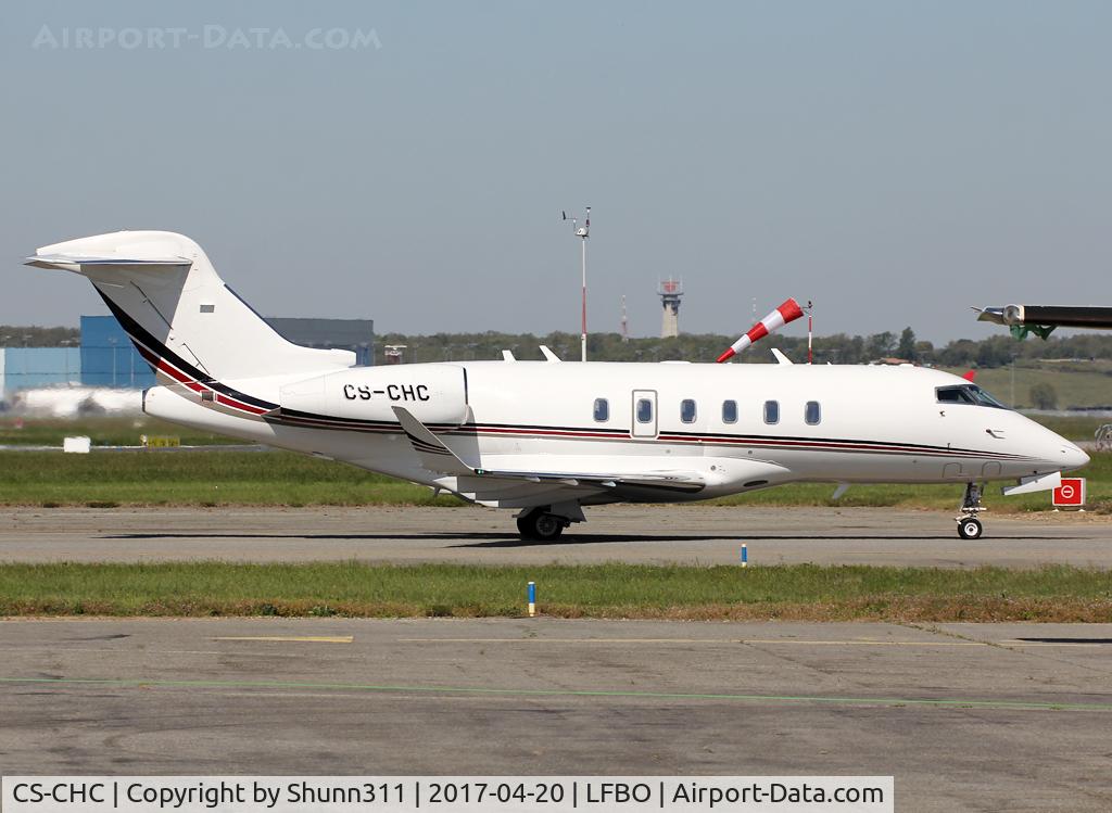 CS-CHC, 2015 Bombardier Challenger 350 (BD-100-1A10) C/N 20572, Taxiing to the General Aviation area...