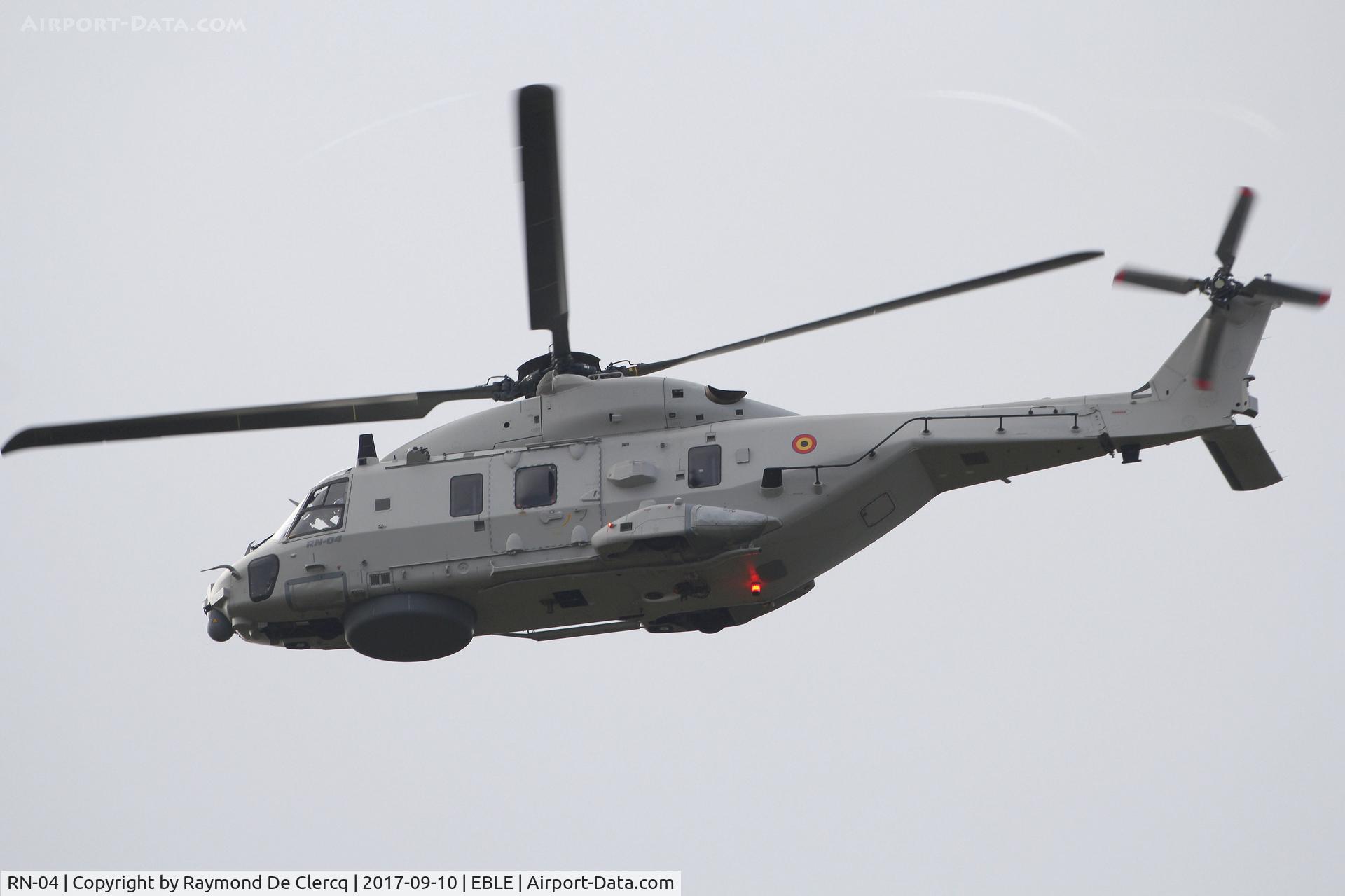 RN-04, Eurocopter NH90-TTH C/N NBEN04, NH90 NFH at Sanicole Airshow 2017.