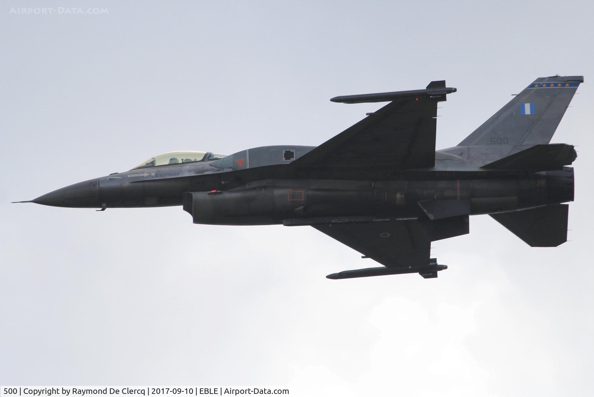 500, General Dynamics F-16C Fighting Falcon C/N XK-1, Sanicole Airshow 2017.