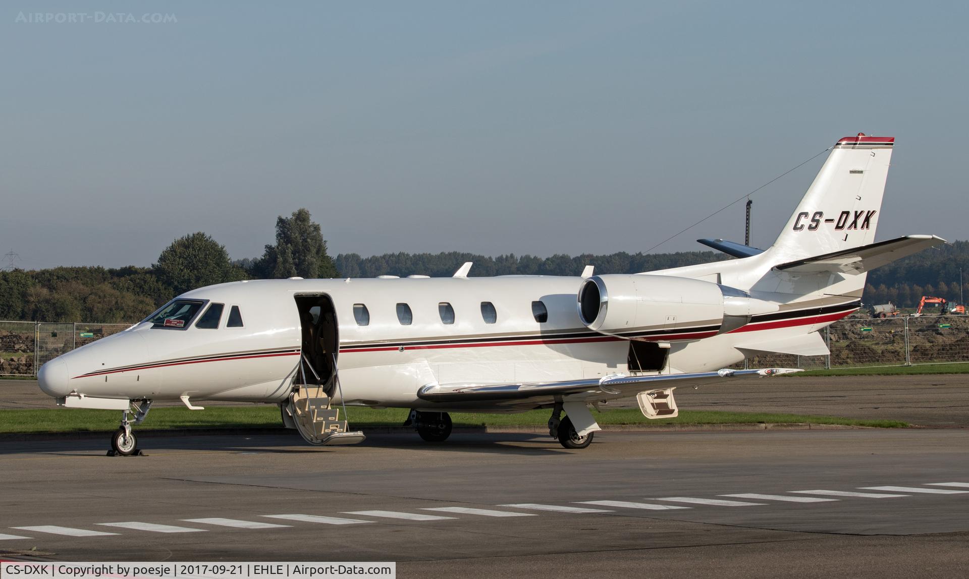 CS-DXK, 2006 Cessna 560XL Citation XLS C/N 560-5633, Taken short before startup for a flight to Mallorca.