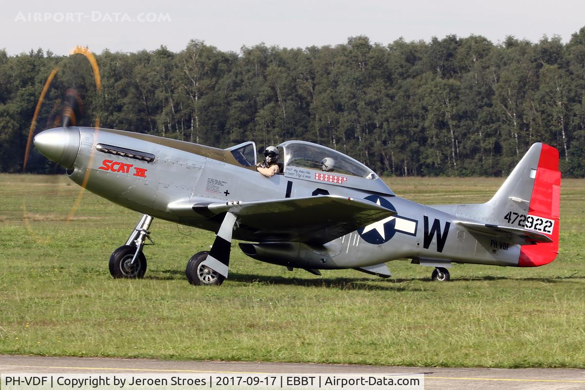 PH-VDF, 1944 North American TF-51D Mustang C/N 122-39381, ebbt