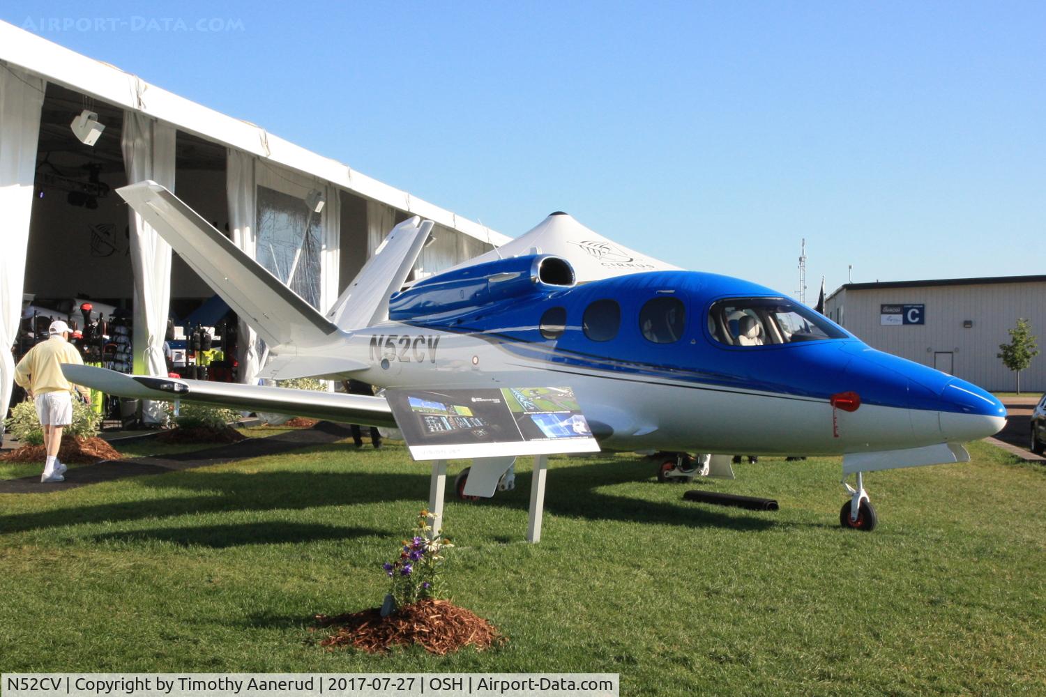 N52CV, 2017 Cirrus SF50 Vision C/N 0010, 2017 Cirrus SF50 Vision, c/n: 0010