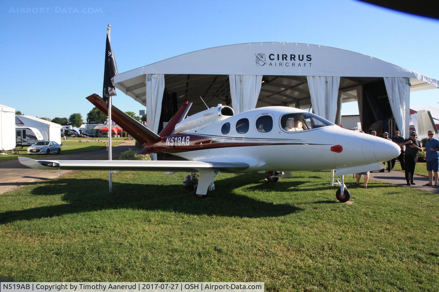 N519AB, 2017 Cirrus SF50 Vision C/N 0011, 2017 Cirrus SF50 Vision, c/n: 0011