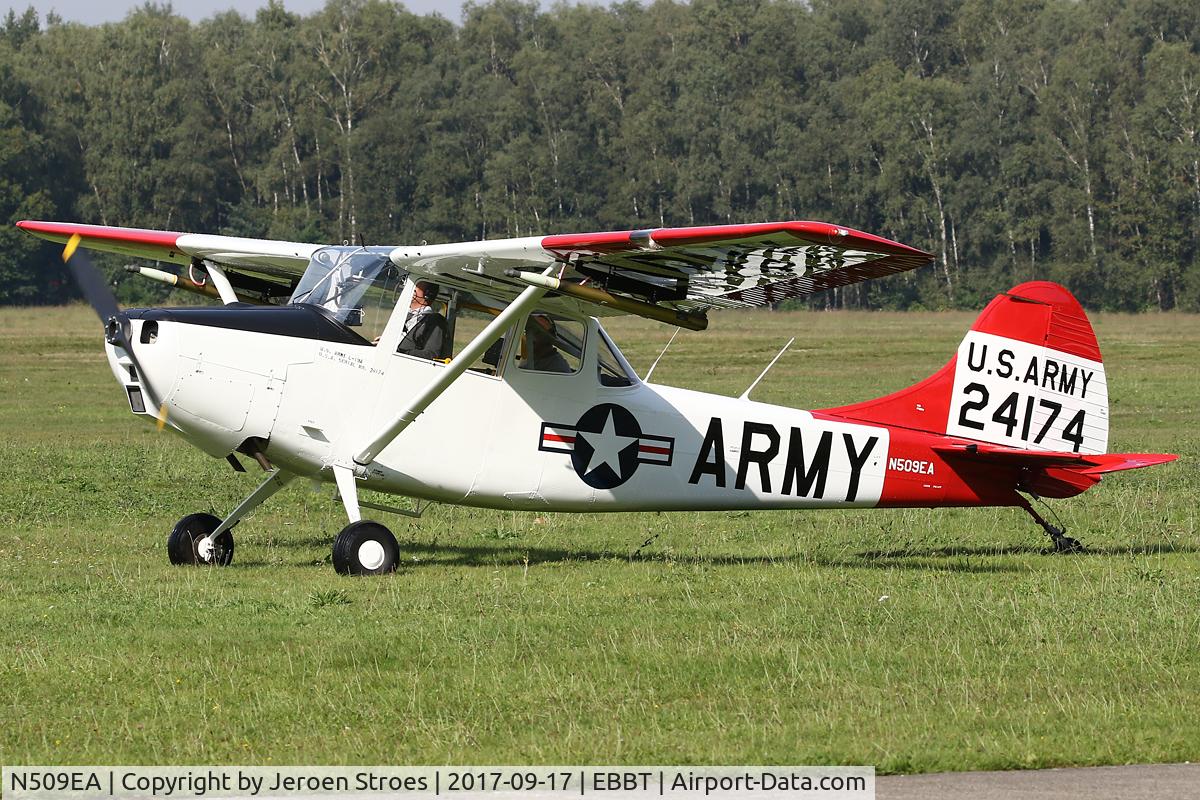 N509EA, 1953 Cessna L-19A Bird Dog C/N 23090, ebbt